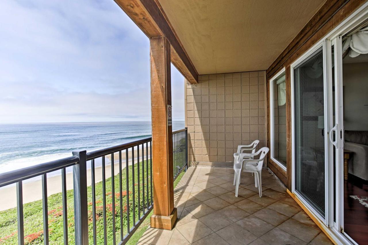 Lincoln City Oceanfront Condo, Near Lincoln Beach! Eksteriør billede