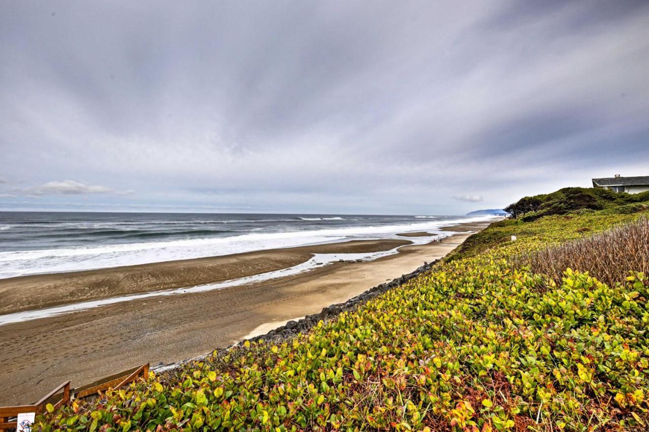 Lincoln City Oceanfront Condo, Near Lincoln Beach! Eksteriør billede